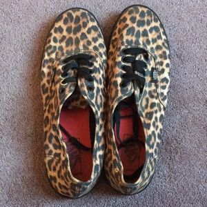 Cheetah print Vans
